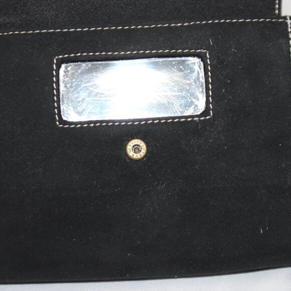Nine West Black Suede Wristlet - Picture 15 of 15